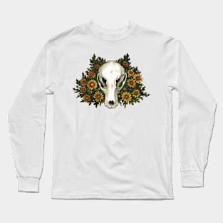 Fox Skull Long Sleeve T-Shirt